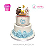 Koleksi kue : Birthday Cake Line Friends