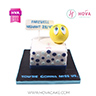 Koleksi kue : Birthday Cake Sad Emoji