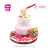 Koleksi kue : Birthday Cake Indomie Noodles