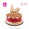 Koleksi kue : Birthday Cake Gold Chicken