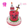 Koleksi kue : Birthday Cake Minecraft