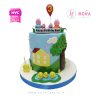 Koleksi kue : Birthday Cake Piggy