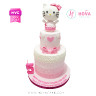 Koleksi kue : Birthday Cake Hello Kitty 2Tier