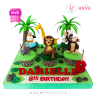 Koleksi kue : Birthday Cake Animals