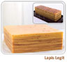 Koleksi kue : Lapis Legit