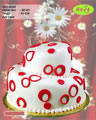 Koleksi kue : Red Ring Wedding Cake
