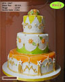 Koleksi kue : Sunny Garden Wedding Cake