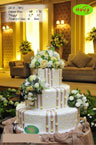 Koleksi kue : Passionate Vintage Wedding Cake