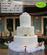 Koleksi kue : 3 Tiers Wedding Cake