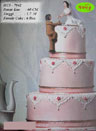 Koleksi kue : 3 Tiers Wedding Cake