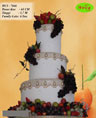 Koleksi kue : 3 Tiers Wedding Cake