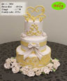 Koleksi kue : 3 Tiers Wedding Cake