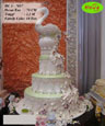 Koleksi kue : 3 Tiers Wedding Cake