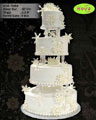 Koleksi kue : 4 Tiers Wedding Cake