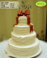 Koleksi kue : 4 Tiers Wedding Cake