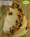 Koleksi kue : 4 Tiers Wedding Cake