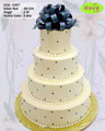 Koleksi kue : 4 Tiers Wedding Cake