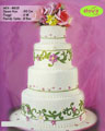 Koleksi kue : 4 Tiers Wedding Cake