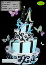 Koleksi kue : 4 Tiers Wedding Cake