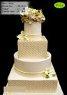 Koleksi kue : 4 Tiers Wedding Cake