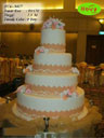 Koleksi kue : 4 Tiers Wedding Cake
