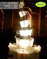 Koleksi kue : Curved Wedding Cake
