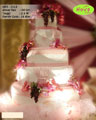 Koleksi kue : Elegant Pink Wedding Cake
