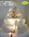 Koleksi kue : Elegant White Wedding Cake
