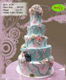 Koleksi kue : 5 Tiers Wedding Cake