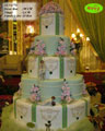 Koleksi kue : 5 Tiers Wedding Cake