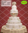 Koleksi kue : 5 Tiers Wedding Cake