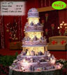 Koleksi kue : 5 Tiers Wedding Cake