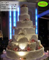 Koleksi kue : 7 Tiers Wedding Cake
