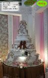 Koleksi kue : Wedding Cake Brown Colour