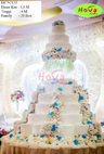Koleksi kue : Big 7 Tiers Wedding Cake